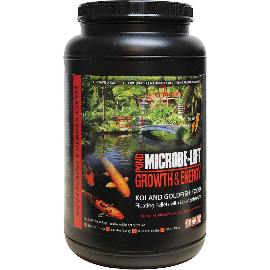 Microbe-Lift Growth & Energy Koi & Goldfish Food (2.25 LB)