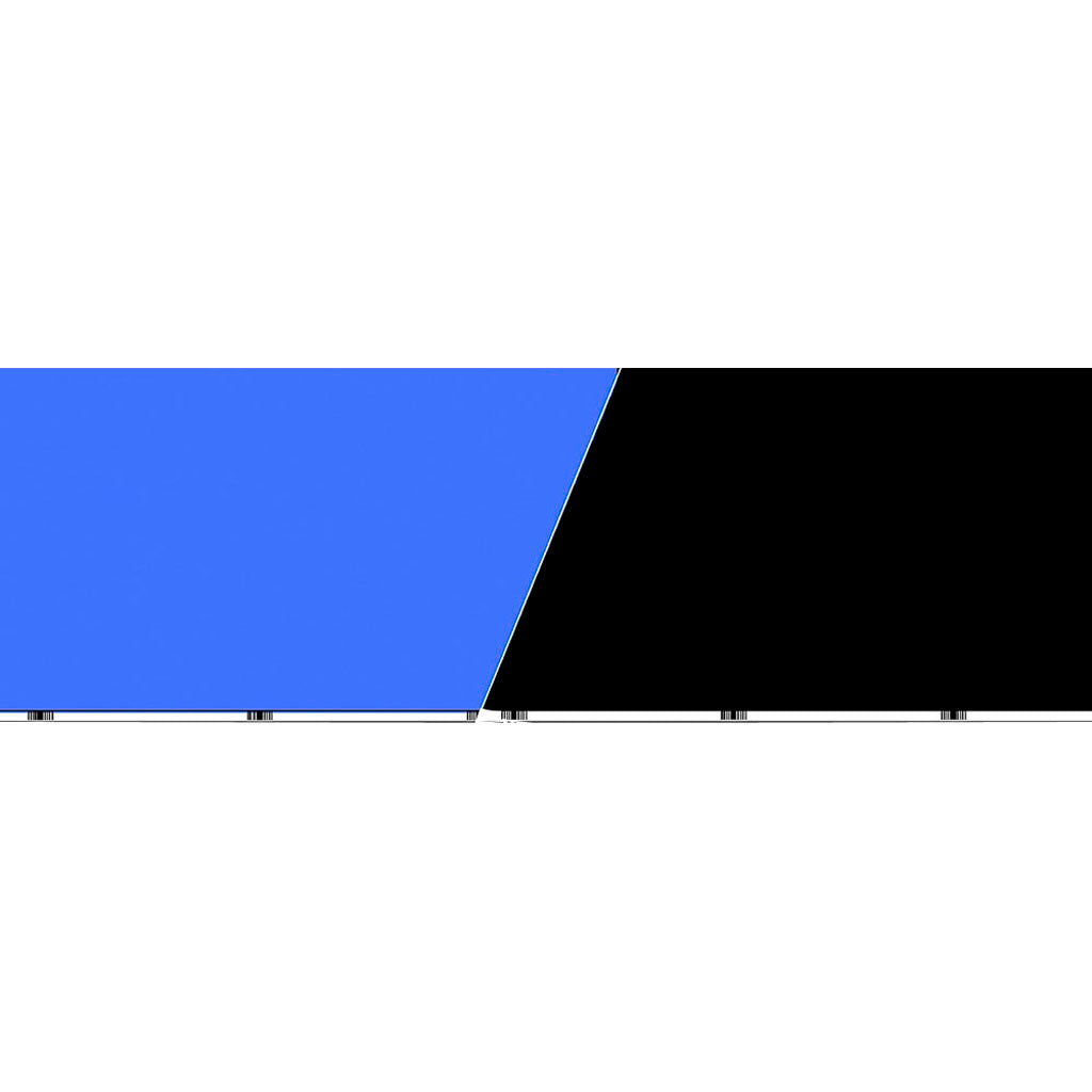 Double-Sided Blue/Black Background (12 IN X 50 FT)