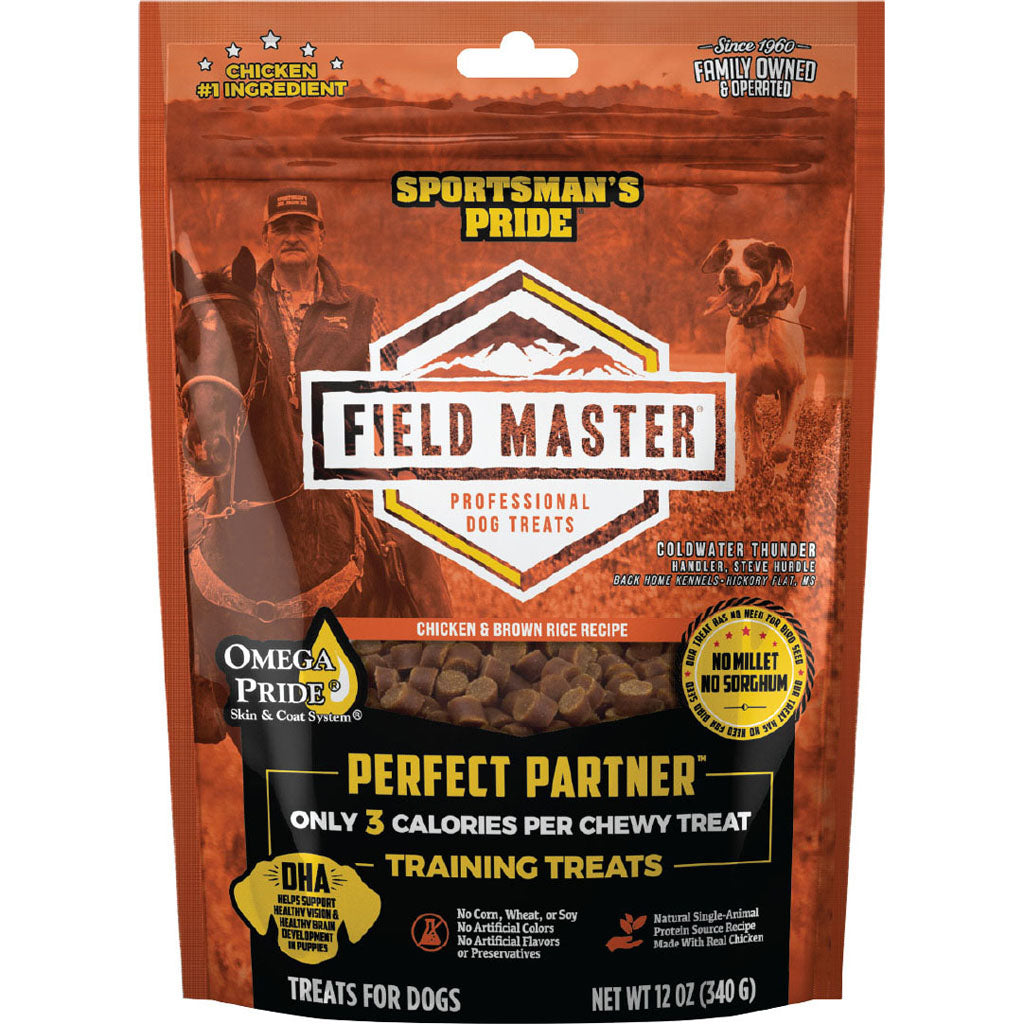 Field Master Perfect Partner Training Treats (CHICKEN/BROWN R, 12 OZ)
