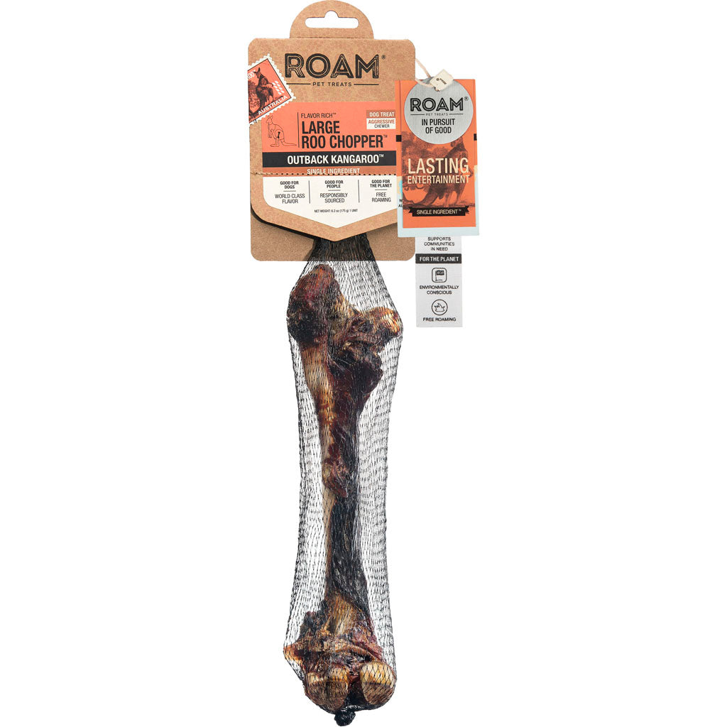 Roam Large Roo Chopper Femur Outback Kangaroo (KANGAROO, 1 PK)