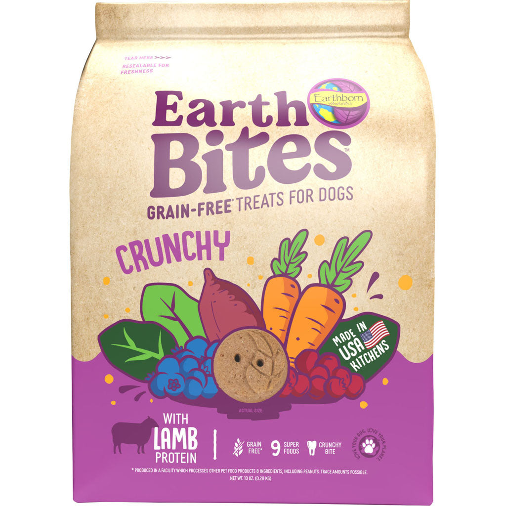 Holistic Earthbites Grain Free Treats (LAMB, 10 OZ)