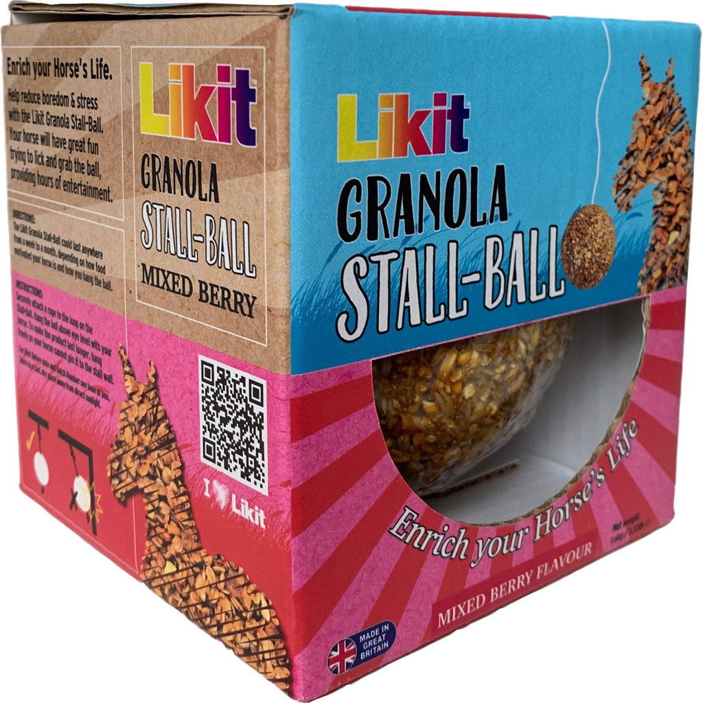 Likit Granola Stall Ball (BERRY, 3.53 LB)