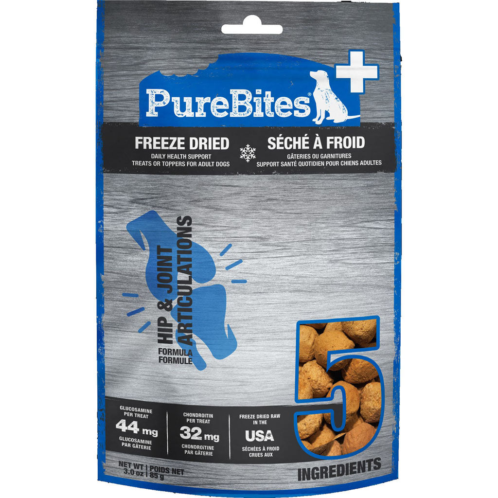 Purebites+ Freeze Dried Dog Hip & Joint (CHICKEN, 3 OZ)