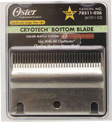 Oster Clipmaster Bottom Blade (SILVER, 84AU)