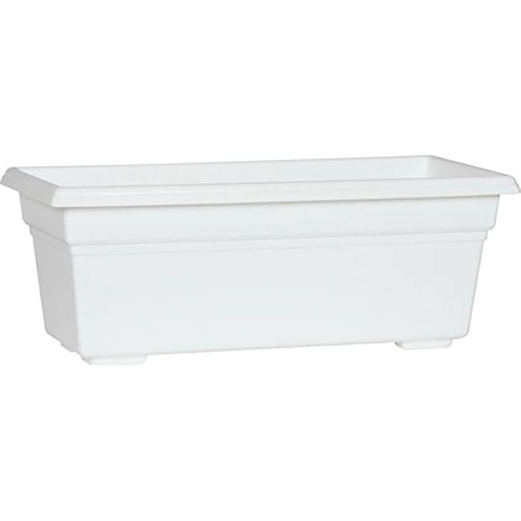 Countryside Flower Box Planter (WHITE, 18 IN)