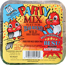 C&S Party Mix Suet (11 OZ)