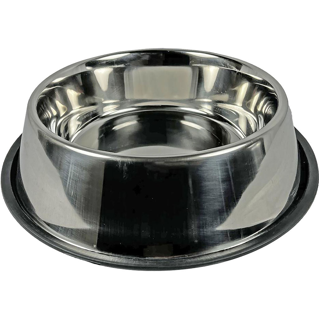 Non-Tip Stainless Steel Dog Bowl (24 OZ)