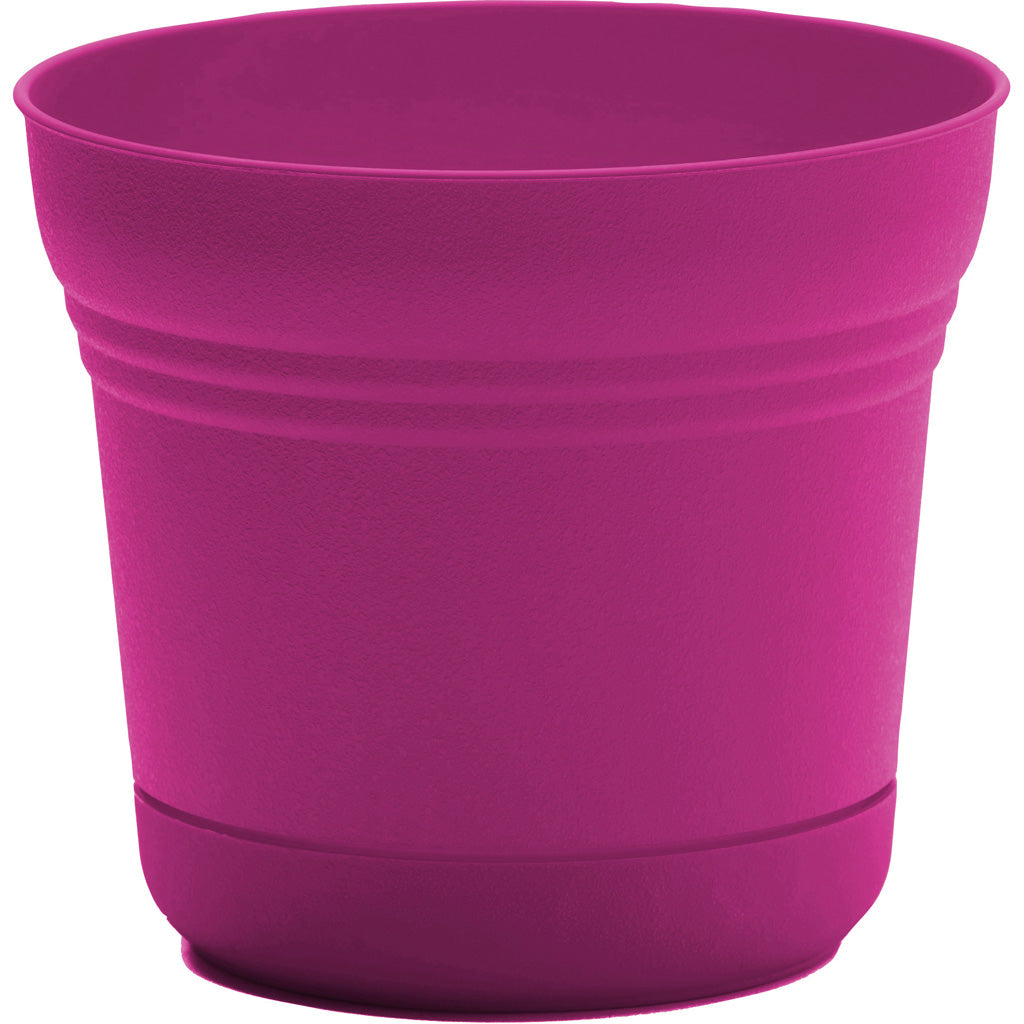 Bloem Saturn Planter (FUSHIA, 7 IN)