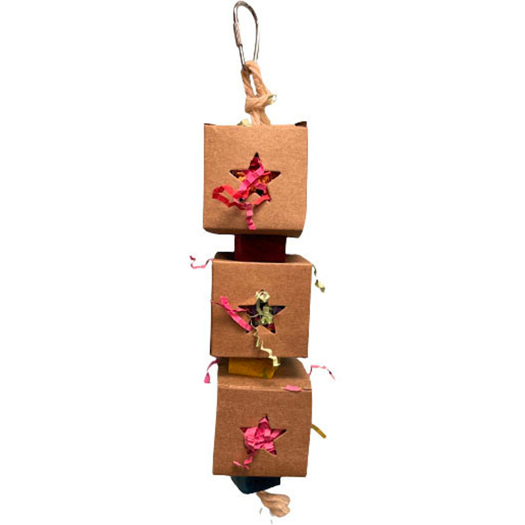 Star Shred And Seek Bird Toy