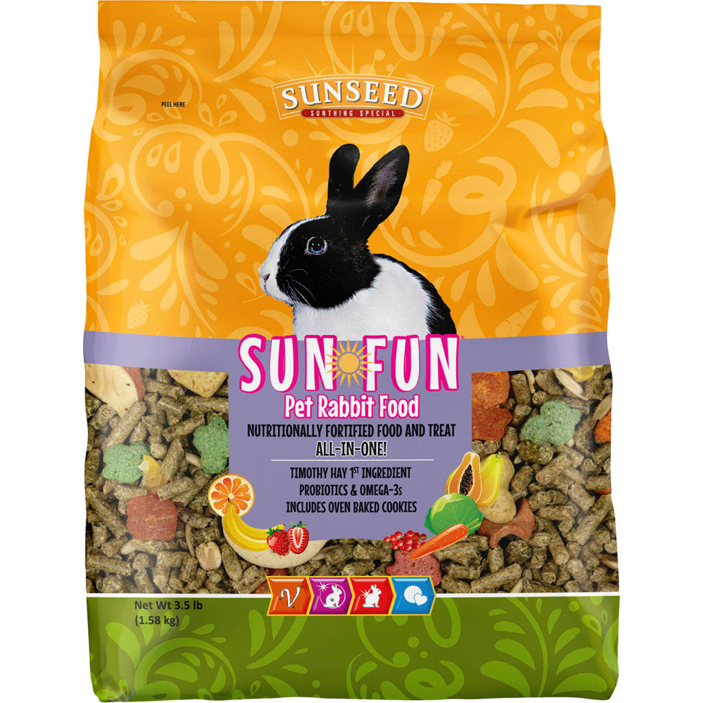 Sun Fun Pet Rabbit Food (3.5 LB)