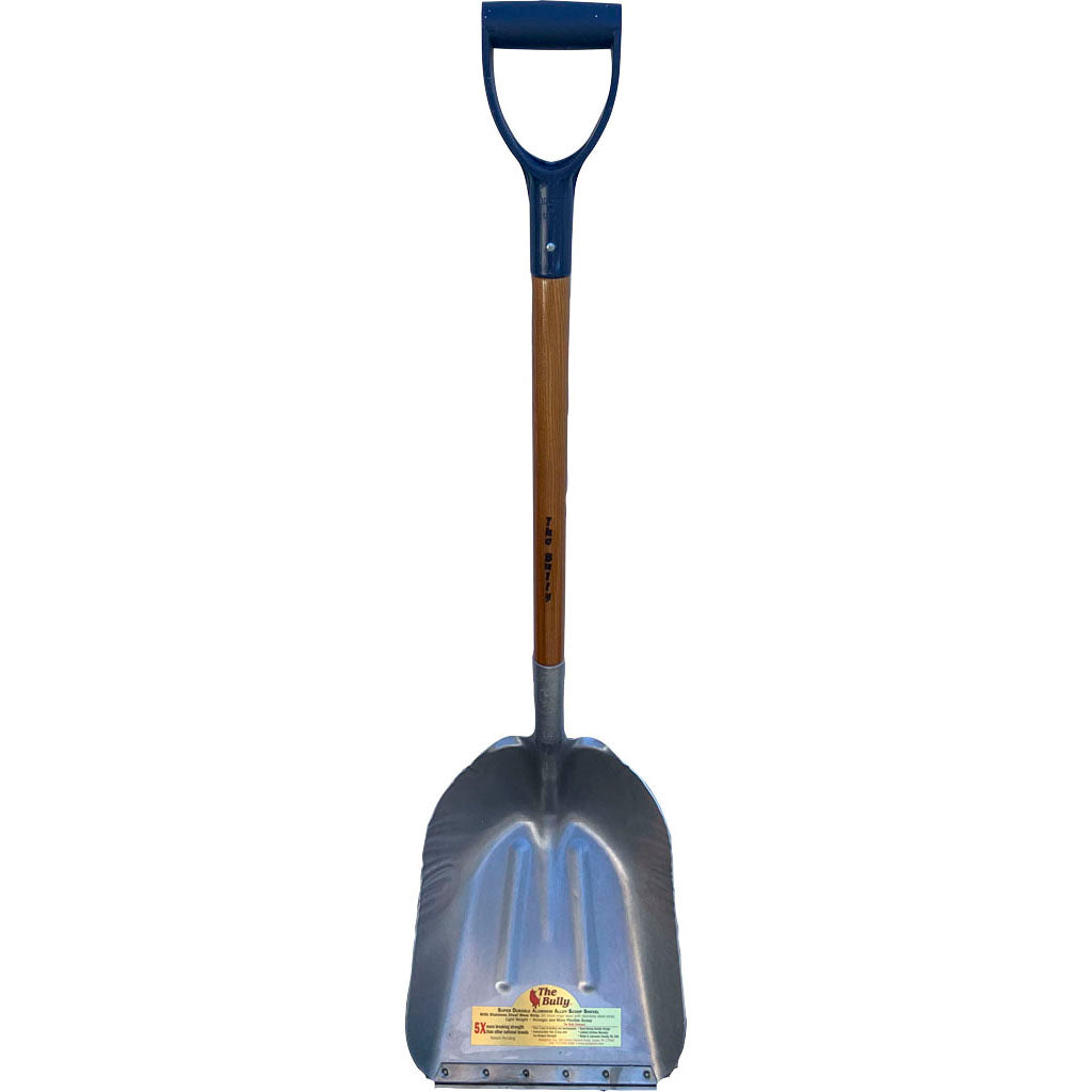 Bully #14 Scoop Shovel W/Wearstrip D Handle (40 IN)