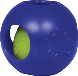 Jolly Pets Teaser Ball (BLUE, 4.5 IN)