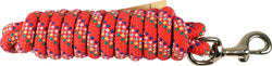 Hamilton Poly Lead W/Bolt Snap (CONFETTI RED, 10 FT)