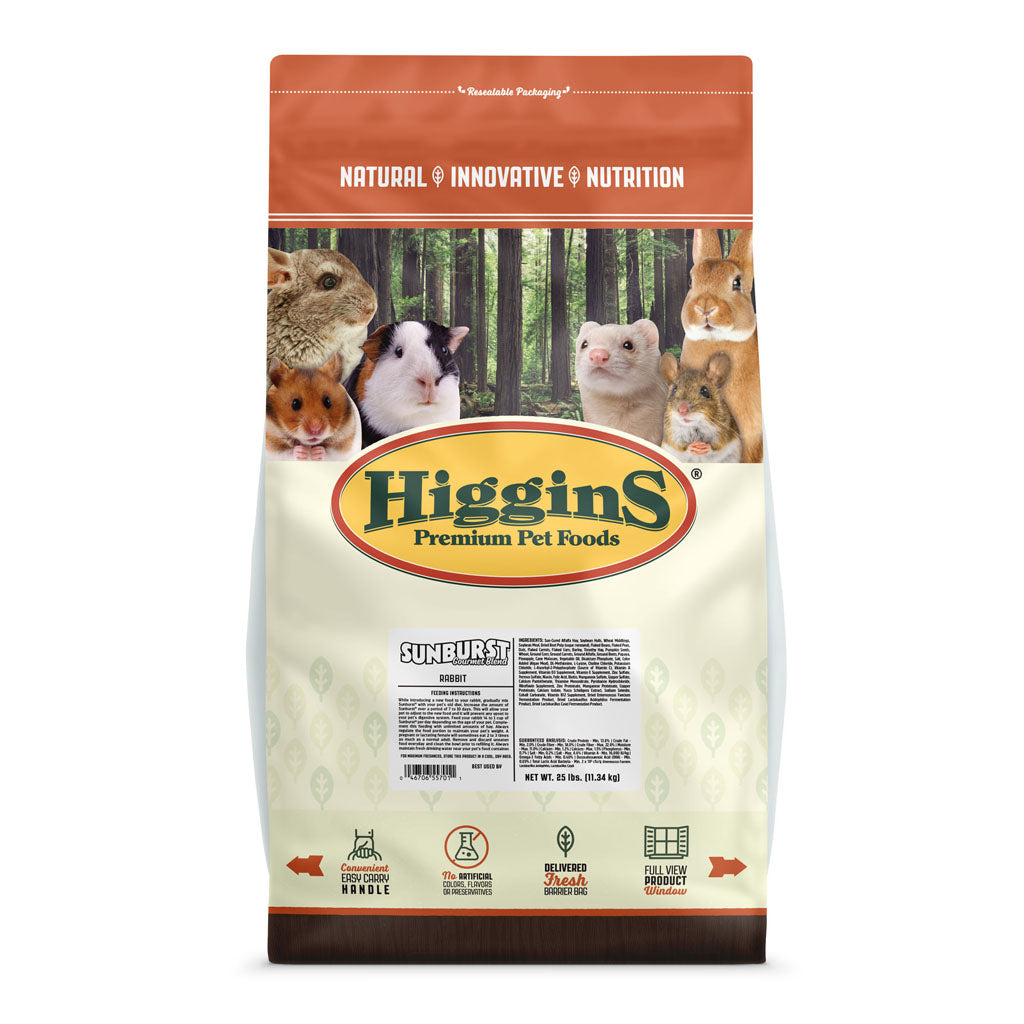 Sunburst Gourmet Blend Rabbit (25 LB)