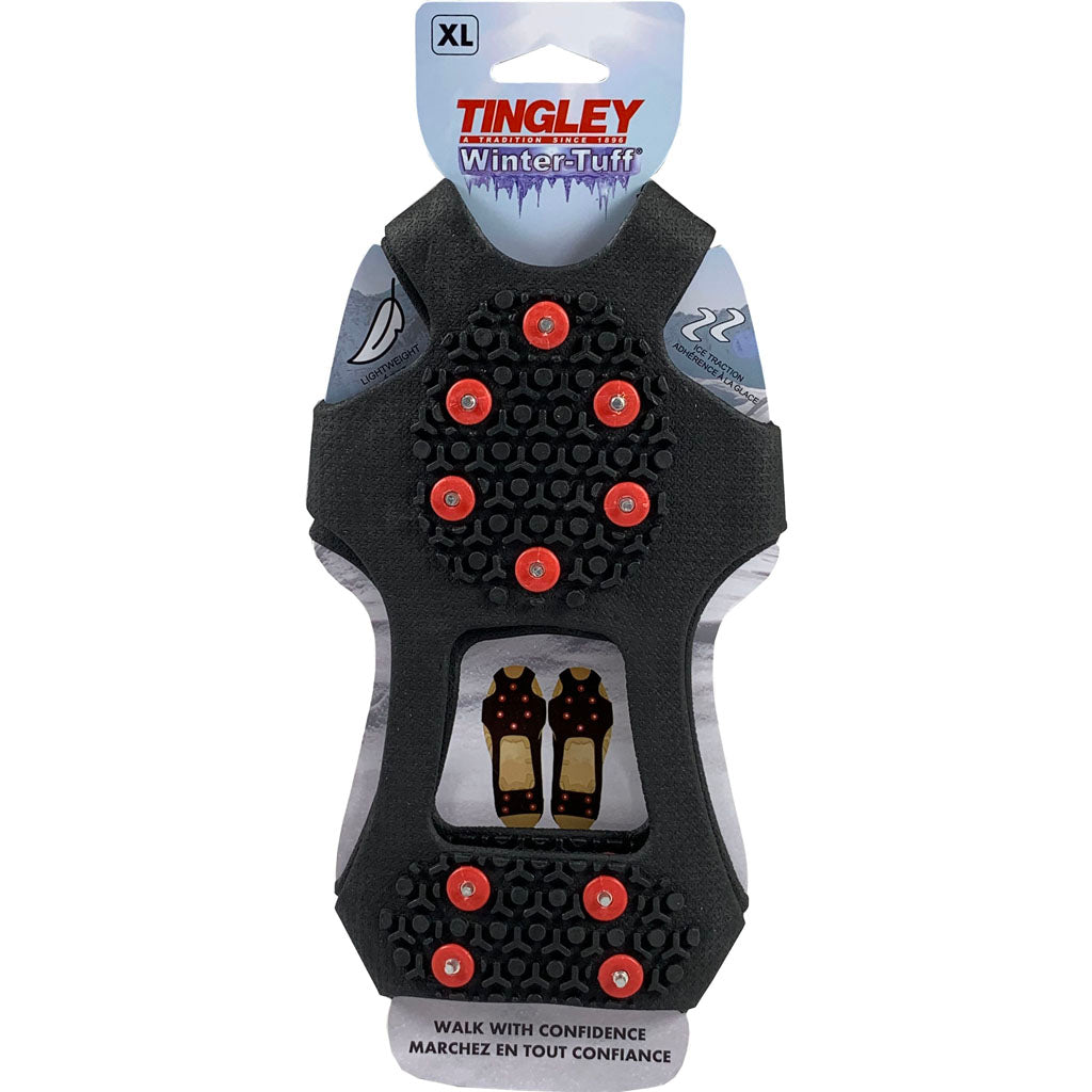 Tingley Winter-Tuff Ice Traction Spikes (BLACK, XL)