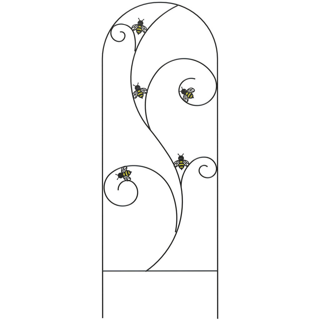 Bee-Conscious Garden Trellis (BLACK, 66 IN)