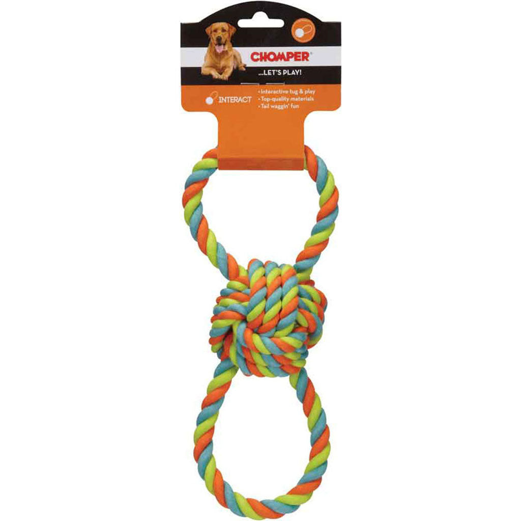 Chomper Figure 8 Rope Dog Toy (11 IN)