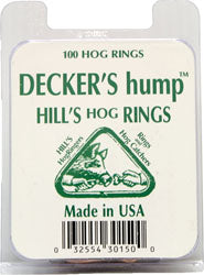 Decker Hump Hill'S #3 Hog Ring (SILVER, 100 CT)
