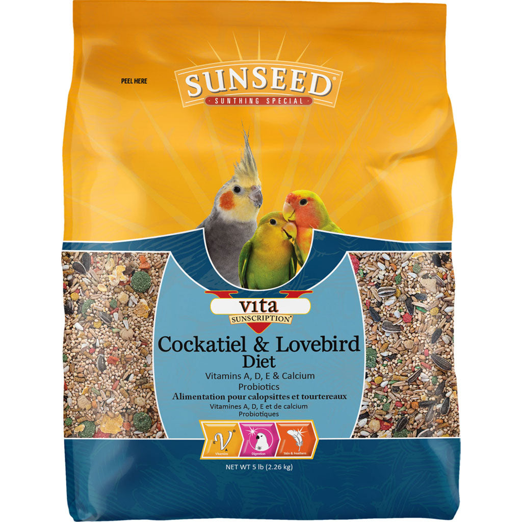 Vita Cockatiel & Lovebird Food (5 LB)