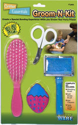 Groom-N-Kit For Small Animals (4 PC)