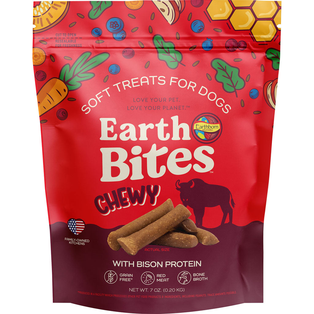 Holistic Earthbites Grain Free Bites (BISON, 7 OZ)