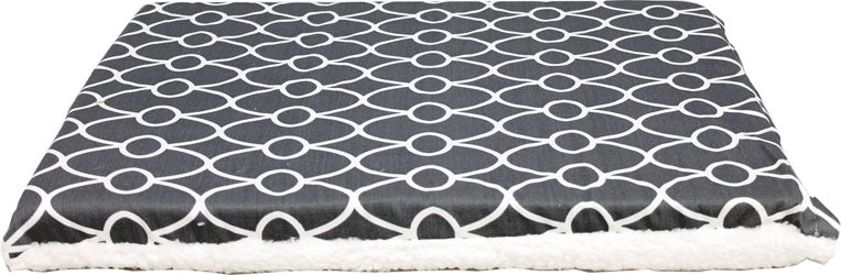 Quiet Time Defender Series Reversible Crate Pad (GRAY, 24X17.75X2.28 I)