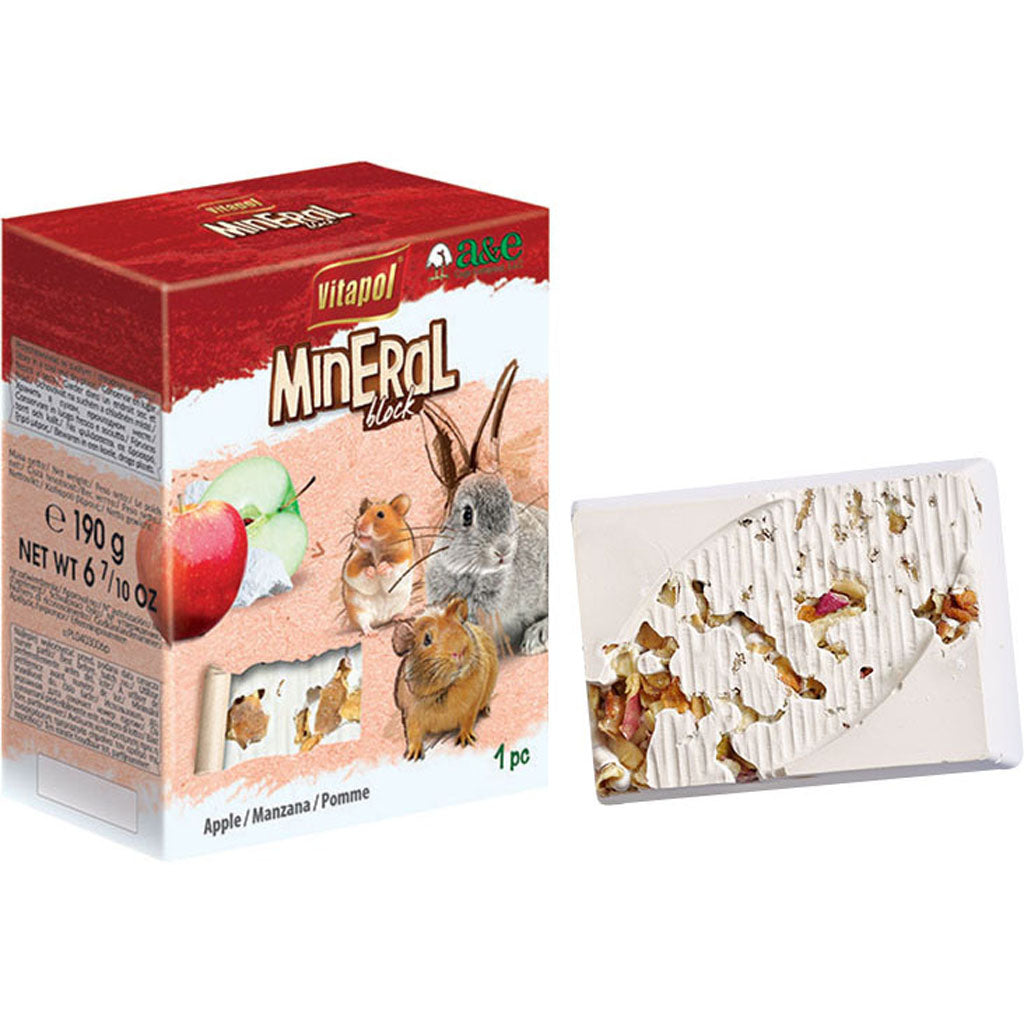 Vitapol Mineral Block For Small Animals (APPLE, LG-190 GM)