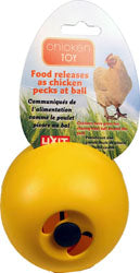 Chicken Toy Universal Treat Dispenser (YELLOW)