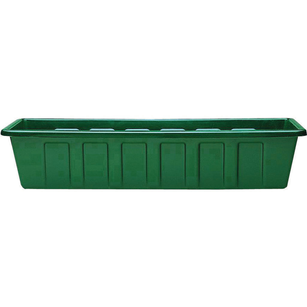 Poly-Pro Flower Box Planter Liner (HUNTER GREEN, 30 IN)