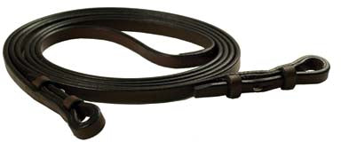 Gatsby Flat Plain Reins (HAVANA, 3/8X54 IN)