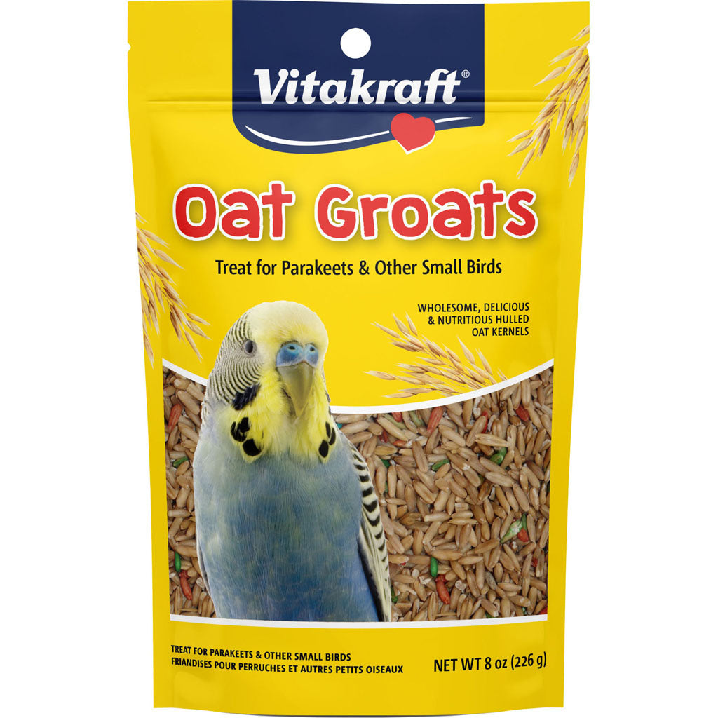 Vitakraft Oat Groats Treat For Parakeets (8 OZ)