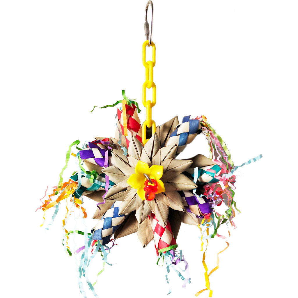 Happy Beaks Pinwheel Bird Toy (7.09X2.5X5.5 IN)