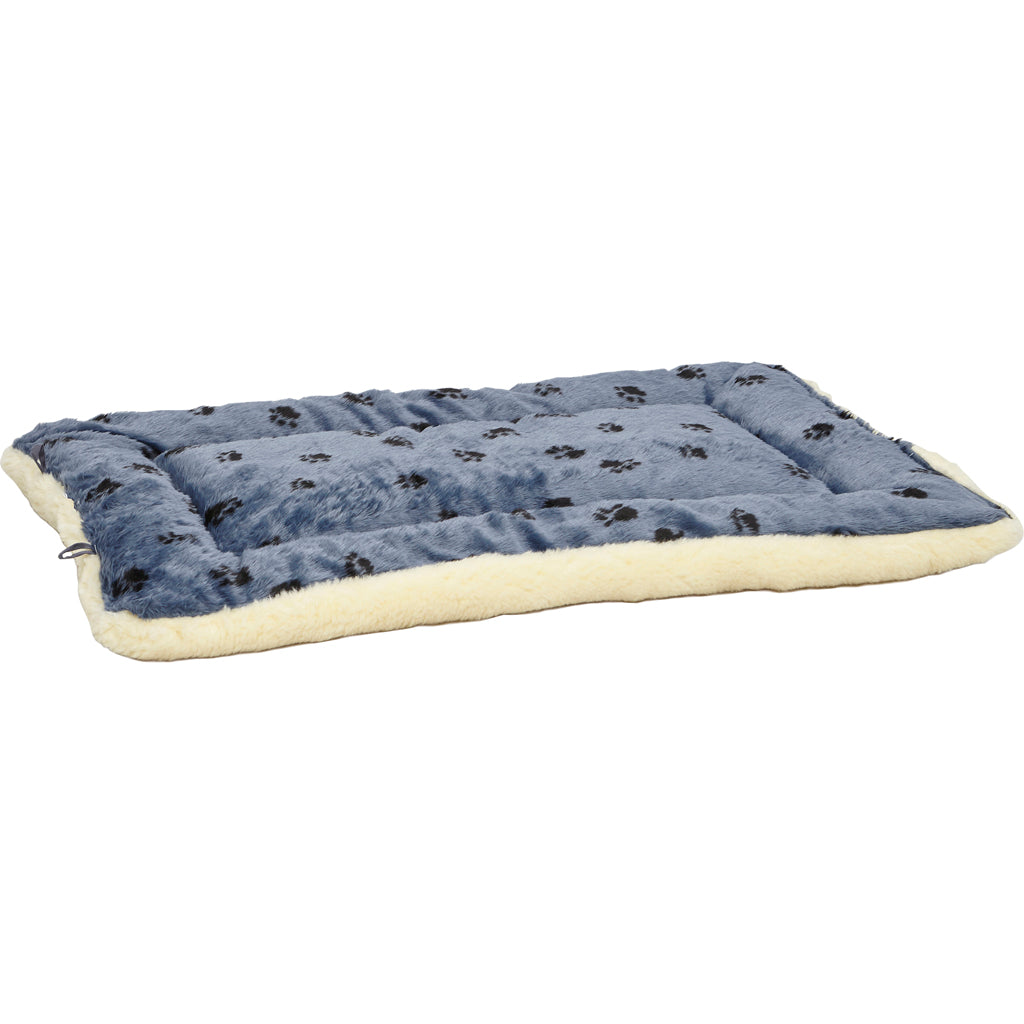 Reversible Pet Bed Spotted (GRAY, 42 IN)