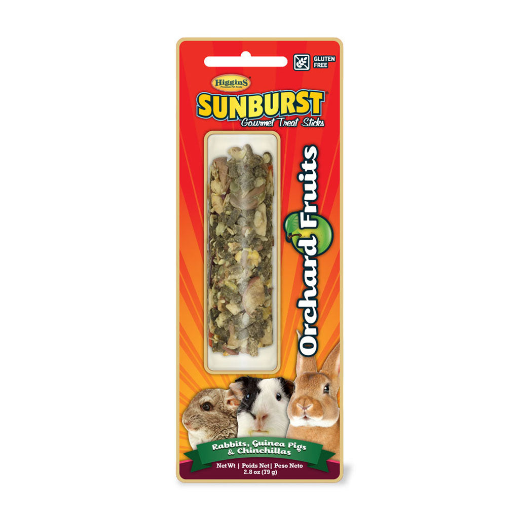 Sunburst Small Animal Treat Stick (ORCHARD FRUITS, 2.8 OZ)