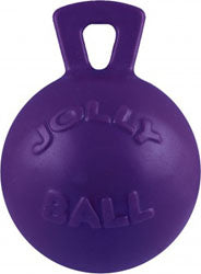 Jolly Pets Tug-N-Toss Ball (PURPLE, SM-4.5 IN)