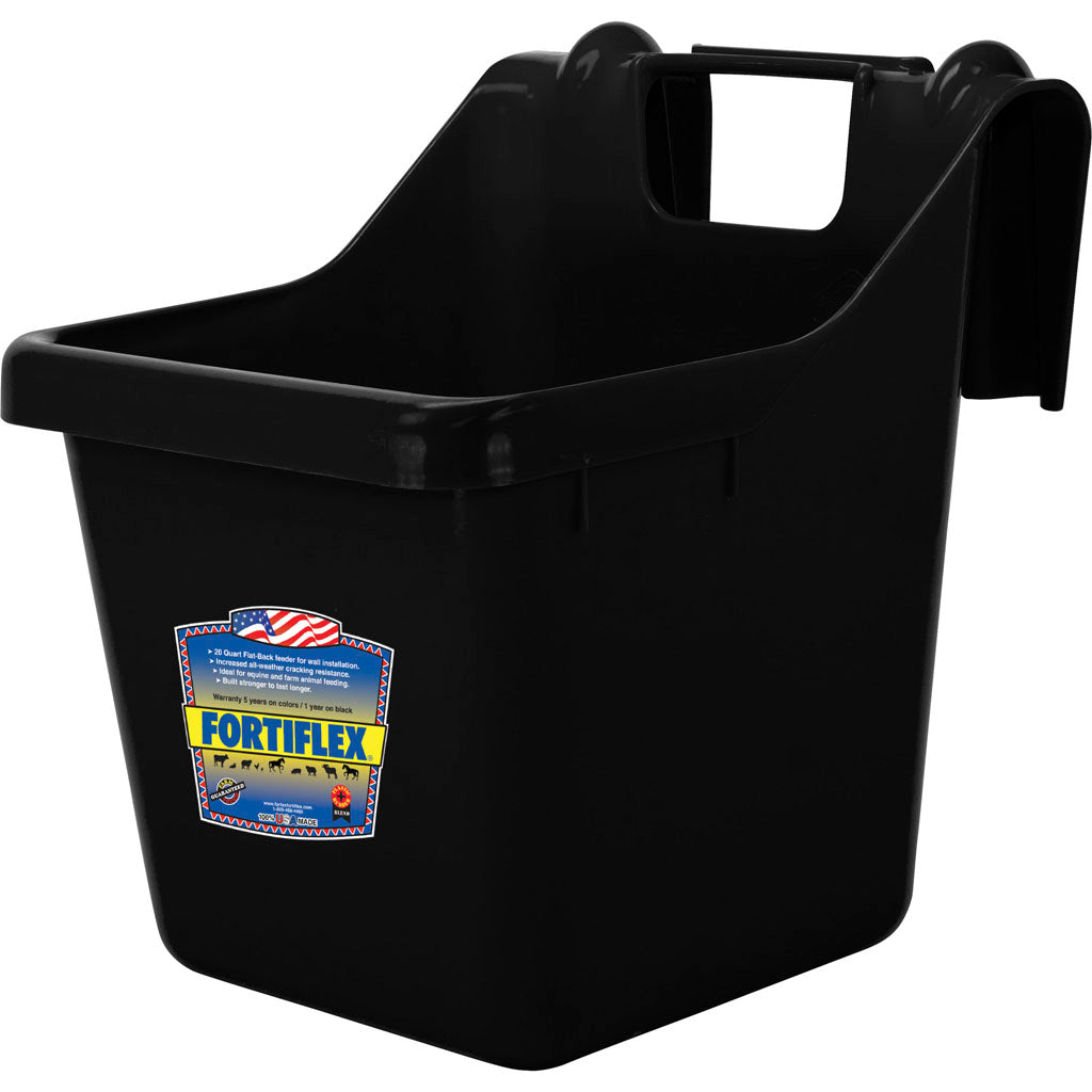 Fortiflex Hook Over Feeder (BLACK, 16 QT)