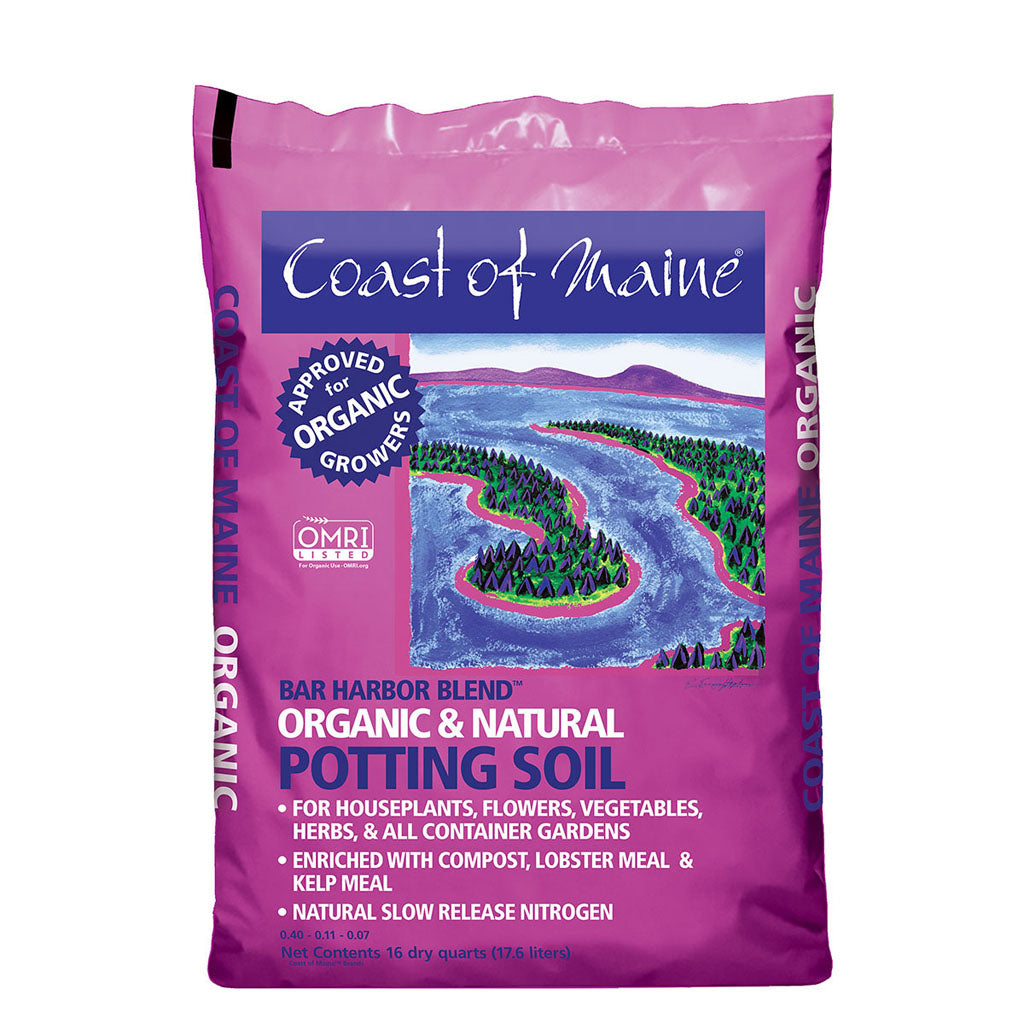Bar Harbor Blend Organic & Natural Potting Soil (16 QT)