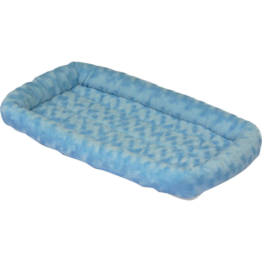 Quiet Time Fashion Pet Bed (POWDER BLUE, 24X18 IN)