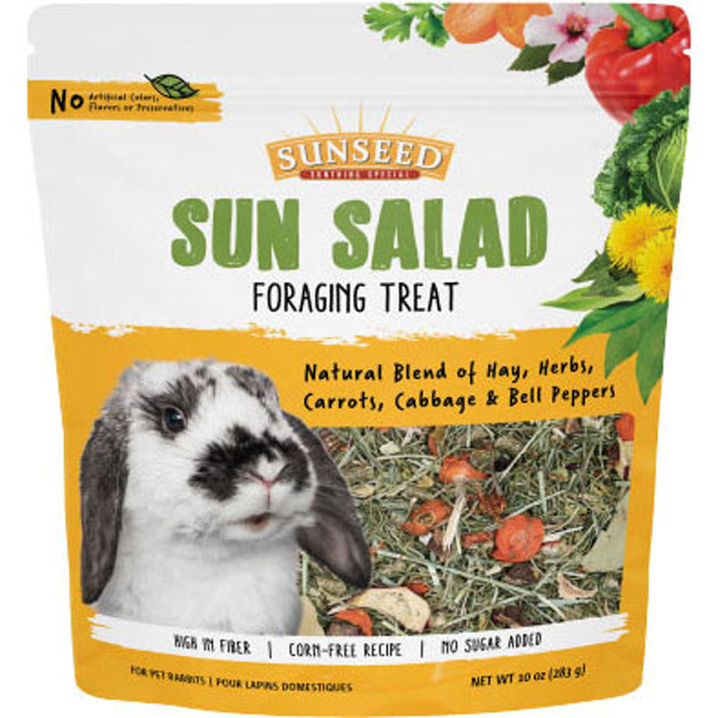 Sunseed Sun Salad Foraging Treat Rabbit (10 OZ)
