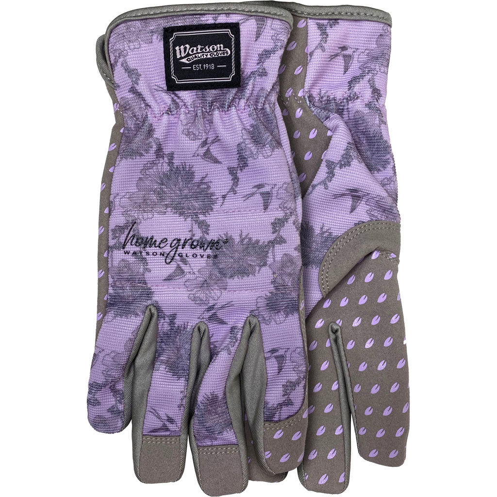 Watson Gloves Ladys Sparrow Wastenot Fabric (PURPLE, SM)