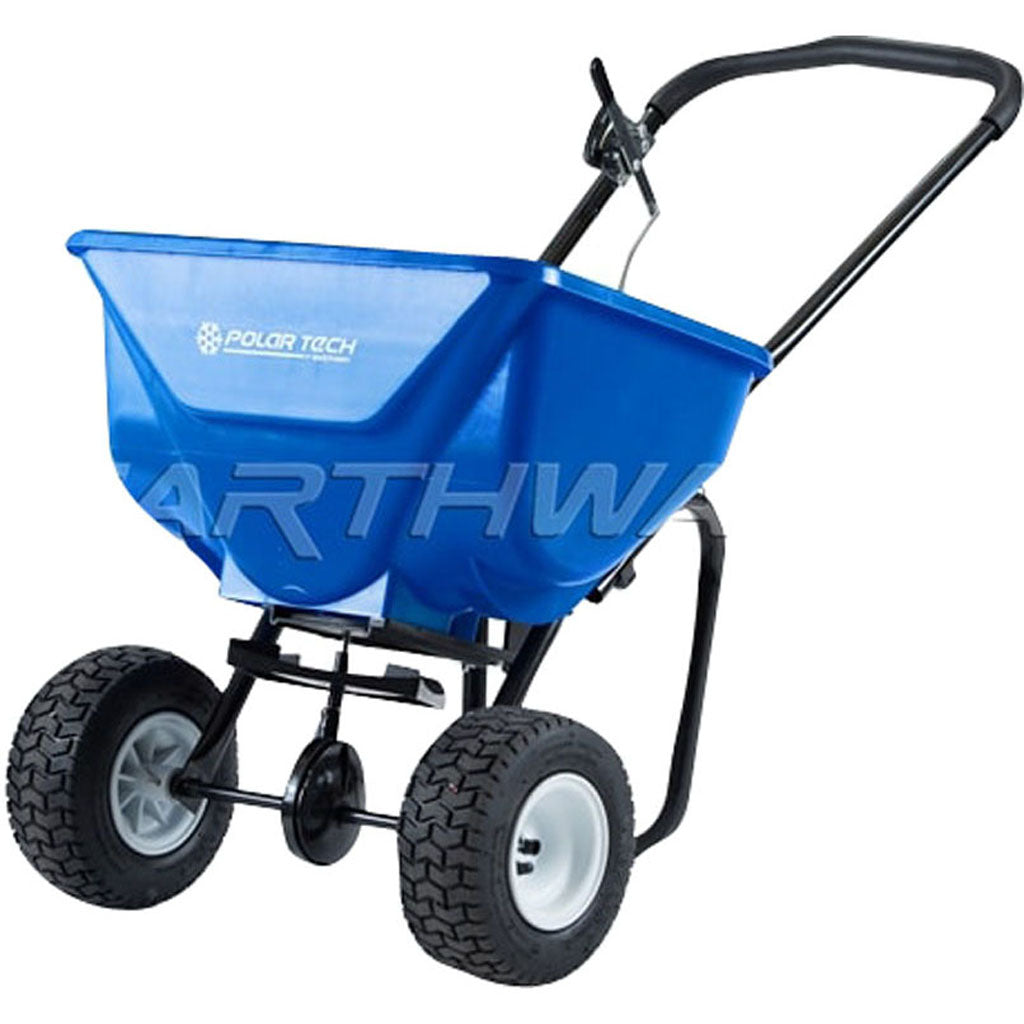 Earthway Semi Pro High Output Salt Spreader (BLUE, 50 LB HOPPER)