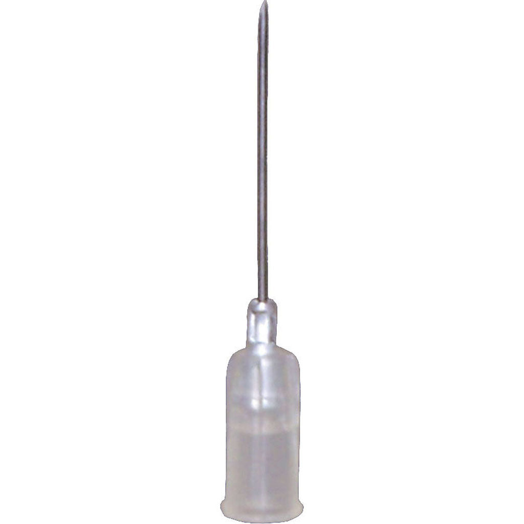 Plastic Hub Disposable Needle (YELLOW, 20 GA X .5 IN)