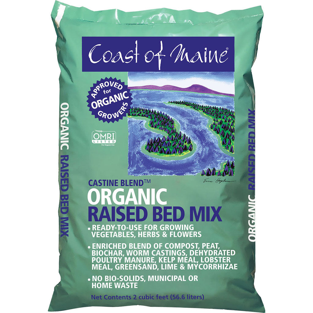 Castine Blend Organic Raised Bed Mix (2 CF)