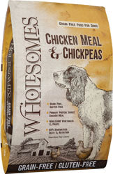 Wholesomes Grain Free Dog Food (CHICKEN/CHICKPE, 35 LB)