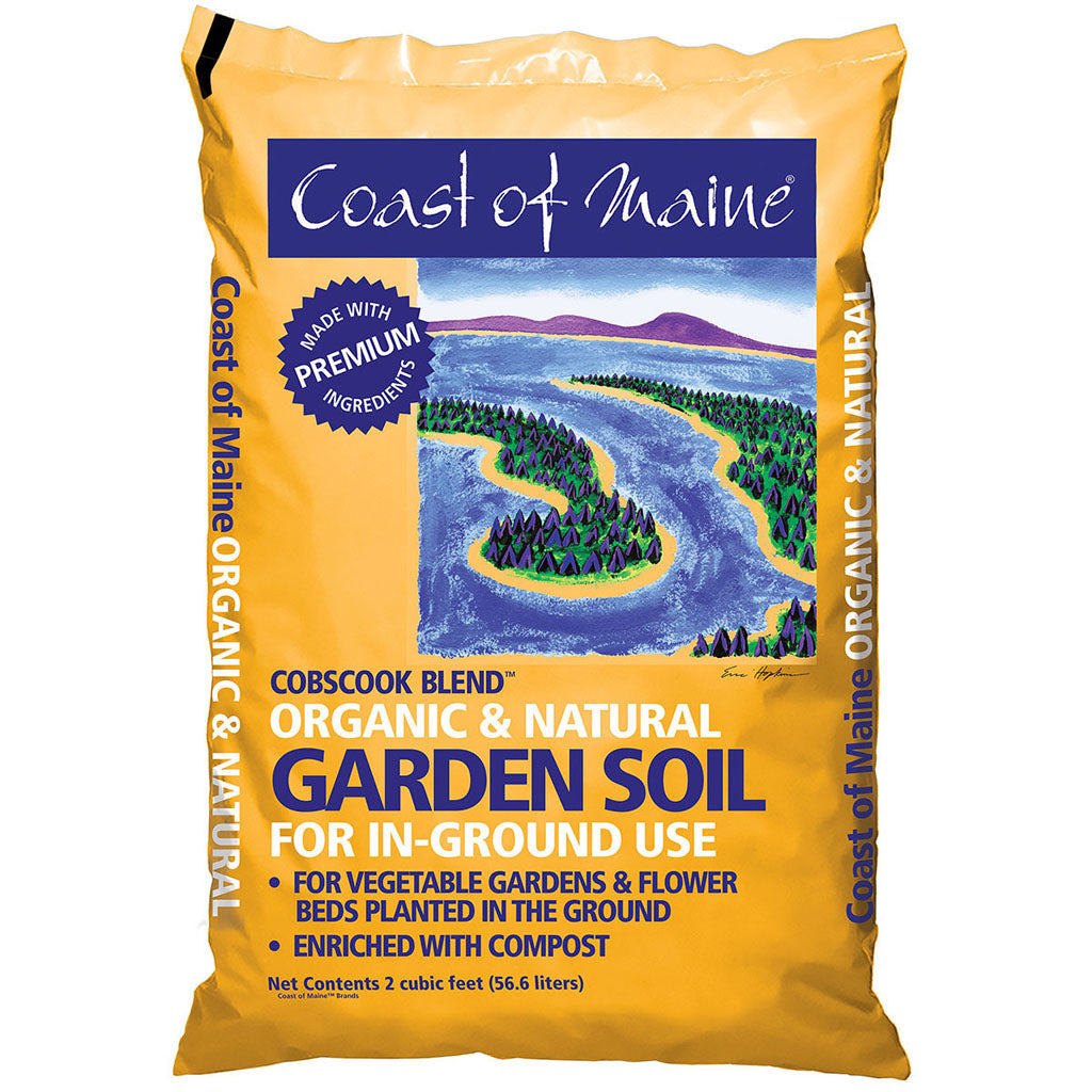 Cobscook Blend Organic & Natural Garden Soil (2 CF)
