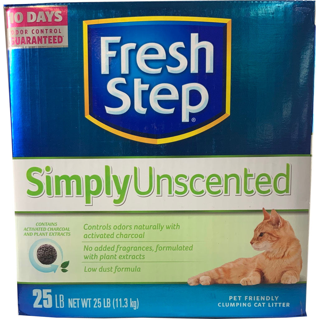 Fresh Step Simply Unscented Clumping Litter (UNSCENTED, 25 LB)