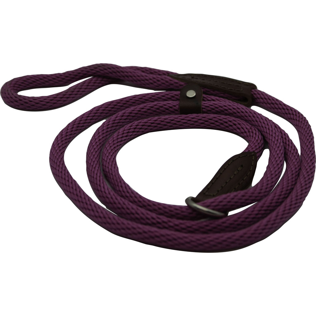British Slip Loop Rope Leads For Dogs (ROYAL BLUE, 6 FT)