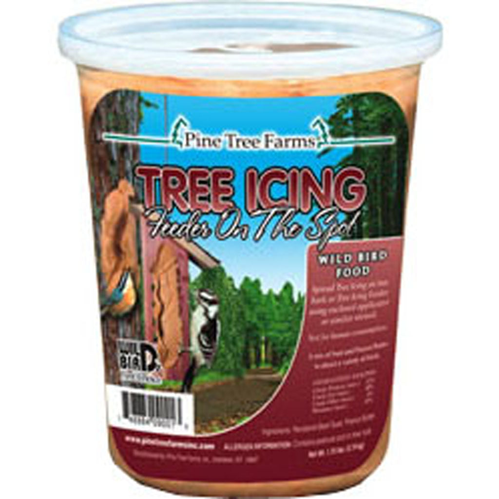 Pine Tree Farms Tree Icing Suet Spread (PEANUT BUTTER, 1.75 LB)