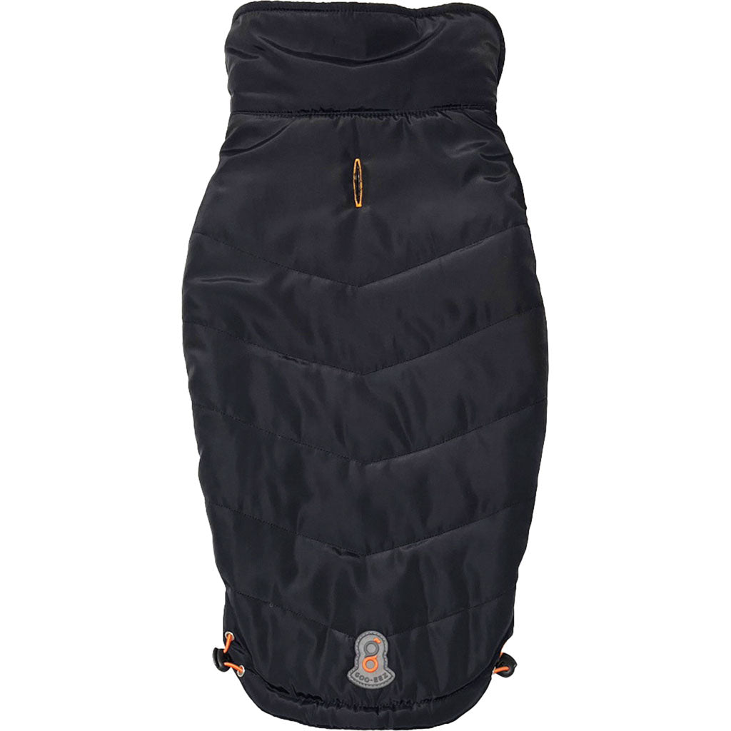 Goo-Eez Mock Neck Signature Dog Jacket (BLACK, LG)