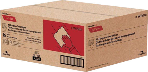 Tuff Job All-Purpose Teat Wipes (250 CT-16 PK)